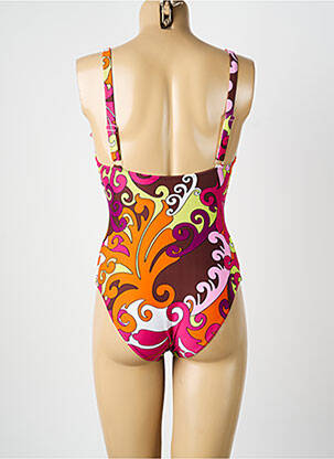 Maillot de bain 1 pièce haut soutien-gorge emboitant haut soutien-gorge emboitant violet REGLISSE femme
