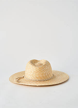 Chapeau forme chapeau paille beige M BY FLECHET femme