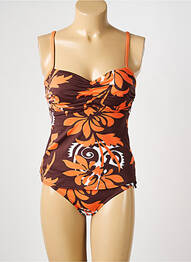 Tankini haut soutien-gorge balconnet orange REGLISSE femme
