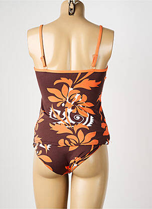 Tankini haut soutien-gorge balconnet orange REGLISSE femme
