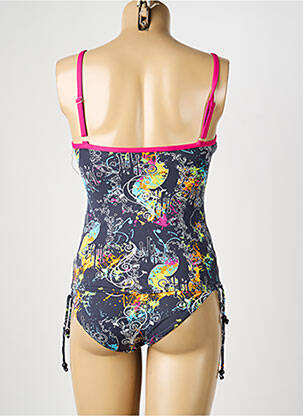 Tankini haut soutien-gorge balconnet gris REGLISSE femme