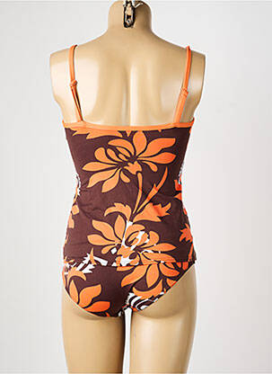 Tankini haut soutien-gorge balconnet orange REGLISSE femme