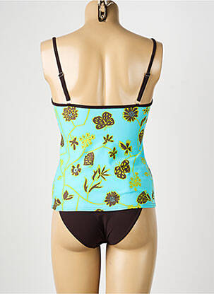 Tankini haut soutien-gorge balconnet bleu REGLISSE femme