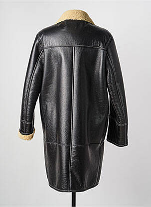 Manteau long fermeture boutonnée sur le devant sans capuche noir PAUL SMITH homme