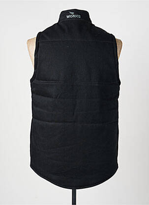 Doudoune poches sans capuche noir SAINT WORKS homme