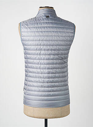 Doudoune tissage imperméable sans capuche gris PAL ZILERI homme