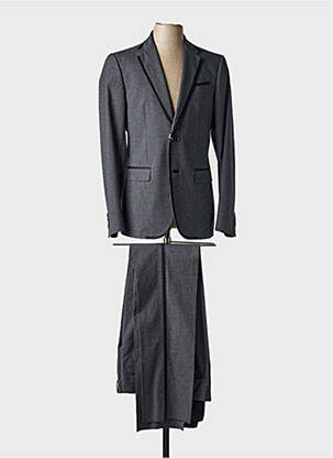 Costume de ville manches longues gris MOSCHINO homme