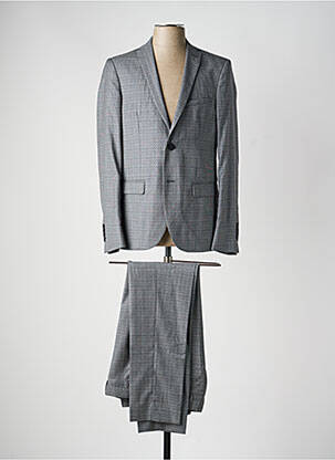 Costume de ville manches longues gris OLIVIER STRELLI homme