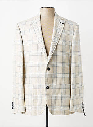 Blazer coupe cintrée beige BOTTOLI homme