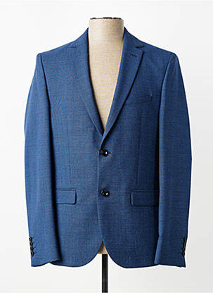 Blazer finition intérieure doublée bleu OLIVIER STRELLI homme