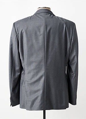 Blazer finition intérieure doublée gris HUGO BOSS homme