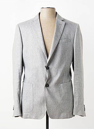 Blazer coupe cintrée gris PAL ZILERI homme