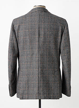 Blazer coupe cintrée gris L.B.M.1911 homme