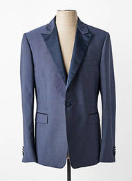 Blazer coupe cintrée bleu PAUL SMITH homme