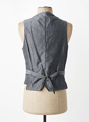 Gilet sans manche coupe cintrée gris L.B.M.1911 homme