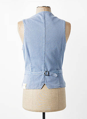 Gilet sans manche coupe cintrée bleu L.B.M.1911 homme