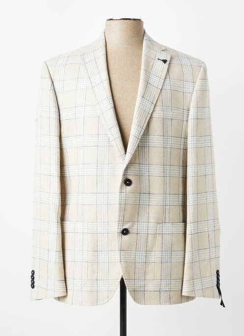 Blazer coupe cintrée beige BOTTOLI homme