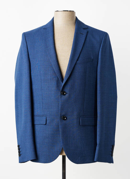 Blazer finition intérieure doublée bleu OLIVIER STRELLI homme