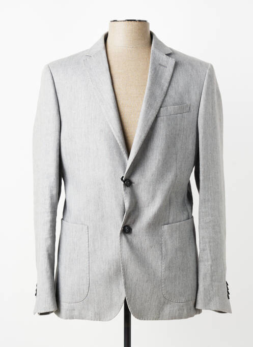 Blazer coupe cintrée gris PAL ZILERI homme
