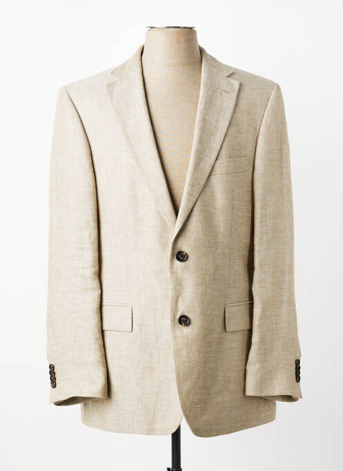 Blazer finition intérieure doublée beige HUGO BOSS homme