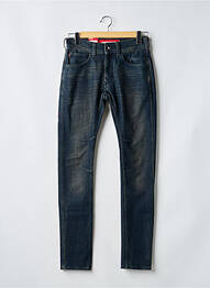 Jeans coupe slim stretch taille normale bleu SAINT WORKS homme