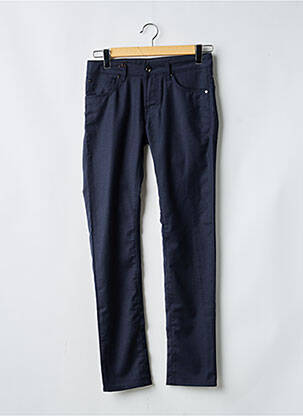 Pantalon slim tissage chiné taille normale bleu PAL ZILERI homme