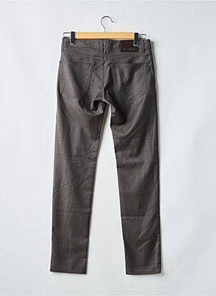 Pantalon slim tissage chiné taille normale marron PAL ZILERI homme