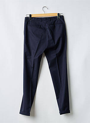 Pantalon slim taille à pinces taille normale bleu HUGO BOSS homme