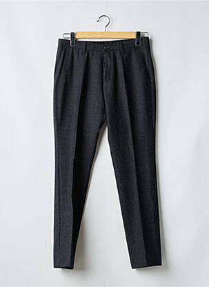 Pantalon slim tissage chiné taille normale gris ROY ROBSON homme