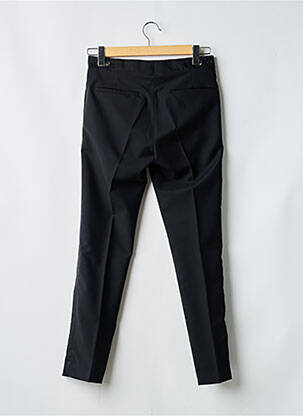 Pantalon slim taille à pinces taille haute noir PAUL SMITH homme