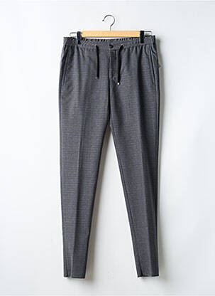 Pantalon chino tissage chiné taille normale gris PAL ZILERI homme
