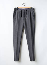 Pantalon chino tissage chiné taille normale gris PAL ZILERI homme