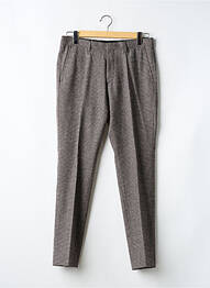 Pantalon slim tissage chiné taille normale gris ROY ROBSON homme