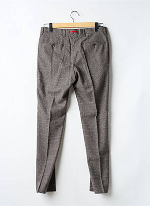 Pantalon slim tissage chiné taille normale gris ROY ROBSON homme