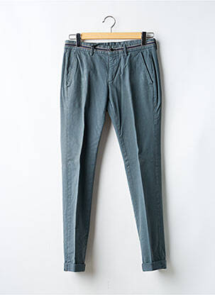 Pantalon chino tissage popeline taille normale gris MASON'S homme