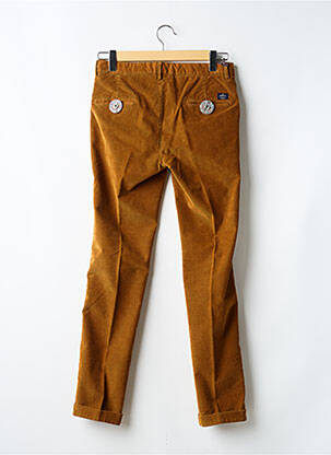 Pantalon chino stretch taille normale jaune MASON'S homme