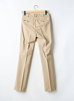 Pantalon chino tissage popeline taille normale beige L'ÉGOÏSTE homme