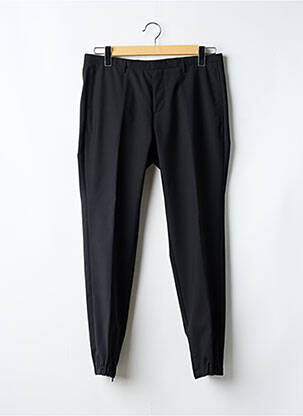 Pantalon slim taille à pinces taille normale noir HUGO BOSS homme
