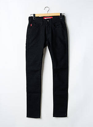 Jeans coupe slim poches taille normale noir SAINT WORKS homme