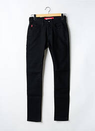 Jeans coupe slim poches taille normale noir SAINT WORKS homme