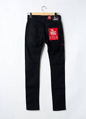 Jeans coupe slim poches taille normale noir SAINT WORKS homme