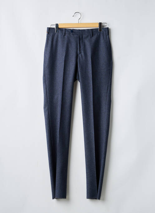Pantalon slim tissage chiné taille normale bleu PAL ZILERI homme