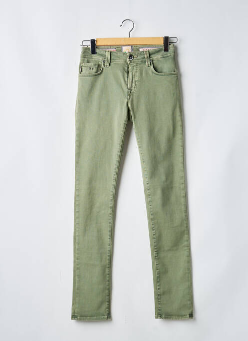 Jeans coupe slim poches taille normale vert TRAMAROSSA homme