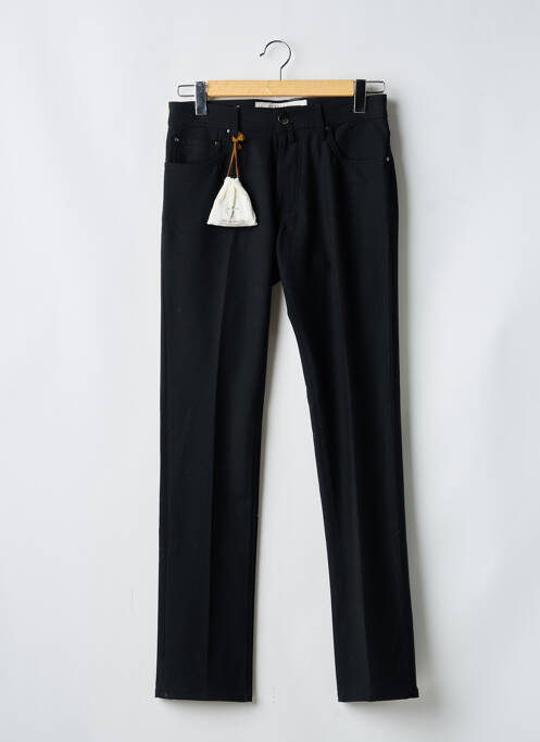 Pantalon droit taille normale taille normale noir JACOB COHEN homme
