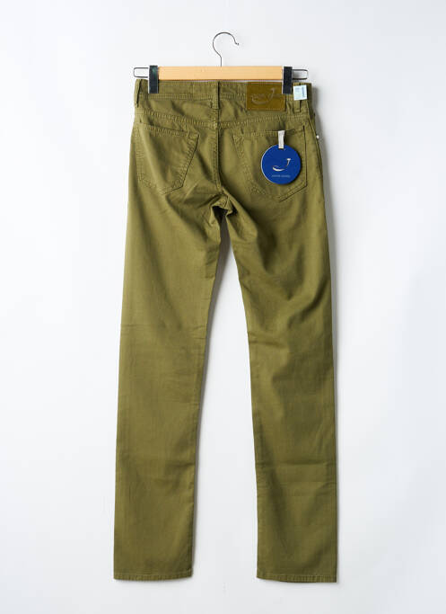 Jeans coupe slim fermeture boutonnée sur le devant taille normale vert JACOB COHEN homme