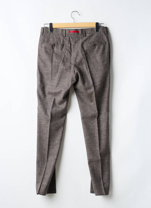 Pantalon slim tissage chiné taille normale gris ROY ROBSON homme
