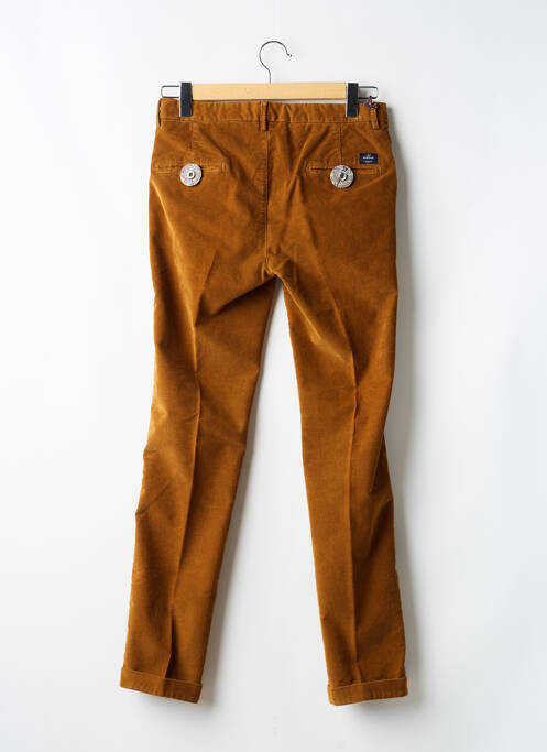Pantalon chino stretch taille normale jaune MASON'S homme
