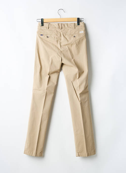 Pantalon chino tissage popeline taille normale beige L'ÉGOÏSTE homme