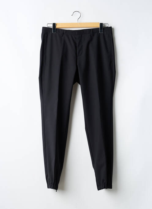 Pantalon slim taille à pinces taille normale noir HUGO BOSS homme