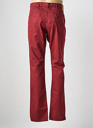 Jeans coupe slim fermeture boutonnée sur le devant taille normale rouge PAUL SMITH homme